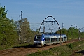 Ce TER Bordeaux - Mont de Marsan assuré par le B 81693-94 est vu à Solférino le 03.05.2009